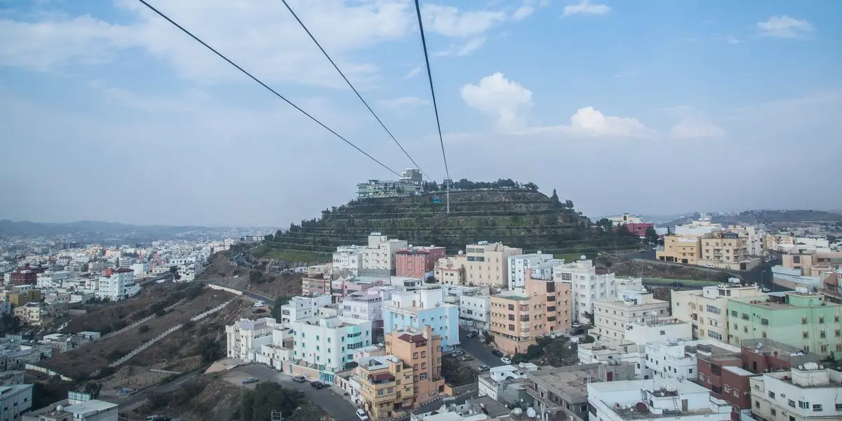 艾卜哈、沙特阿拉伯风景