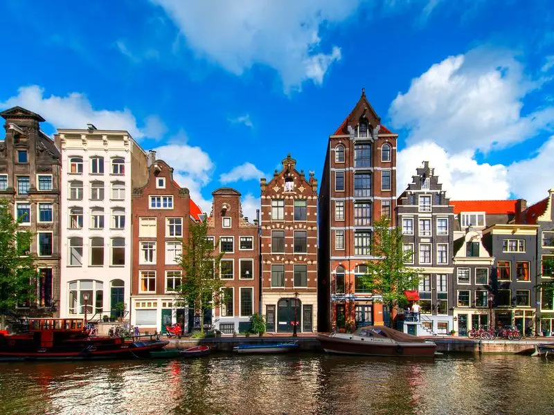Ansicht von Amsterdam, Niederlande