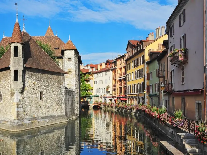 Ansicht von Annecy, Frankreich