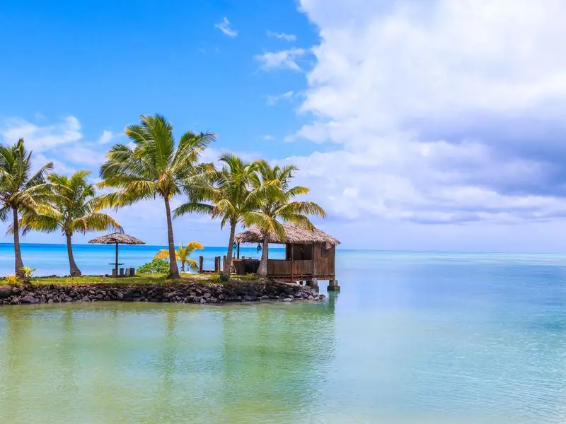 Vue de Apia, Samoa