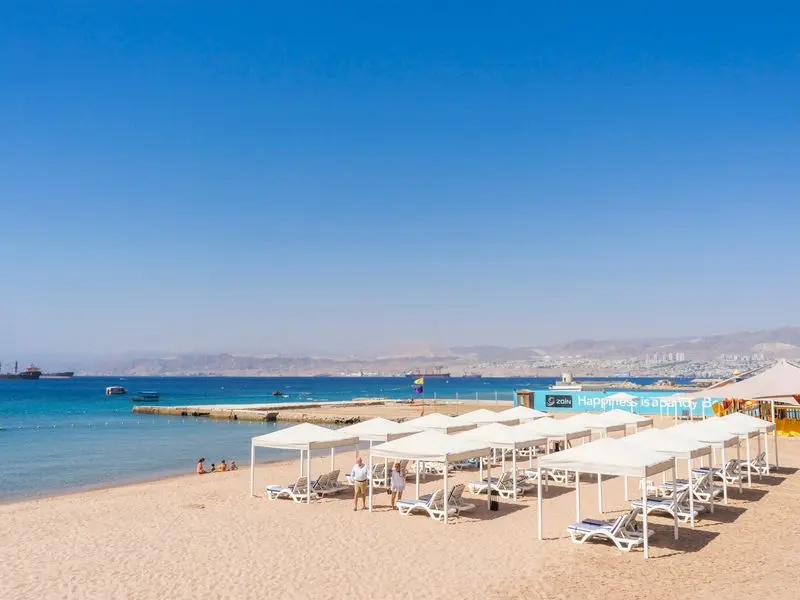Veduta di Aqaba, Giordania