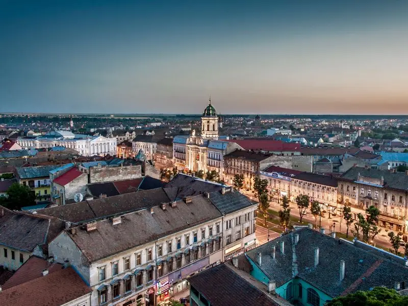 Veduta di Arad, Romania