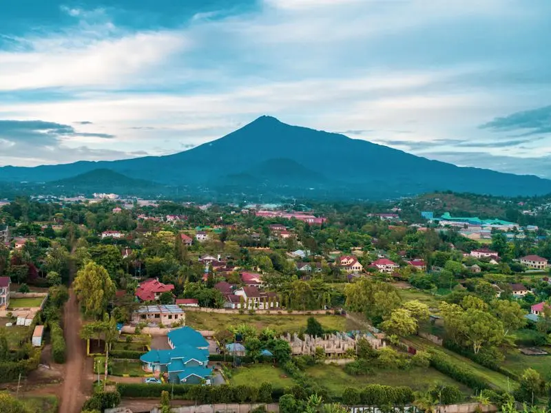 Arusha, Tanzanya görünümü
