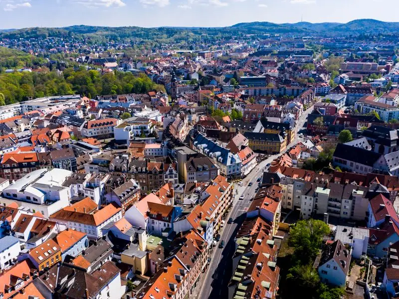 Vista de Aschaffenburg, Alemania