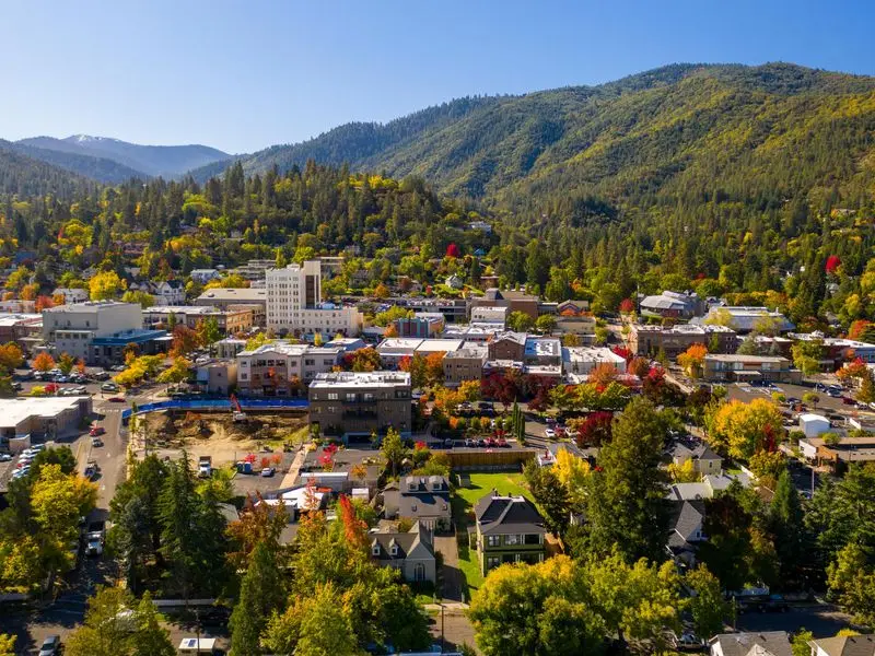 Veduta di Ashland, Stati Uniti