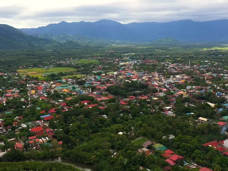 Ansicht von Baler, Philippinen