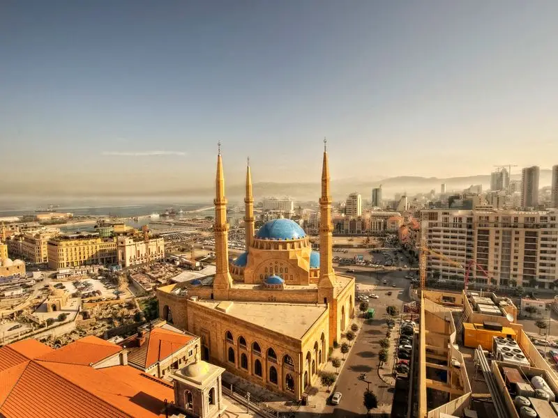Veduta di Beirut, Libano