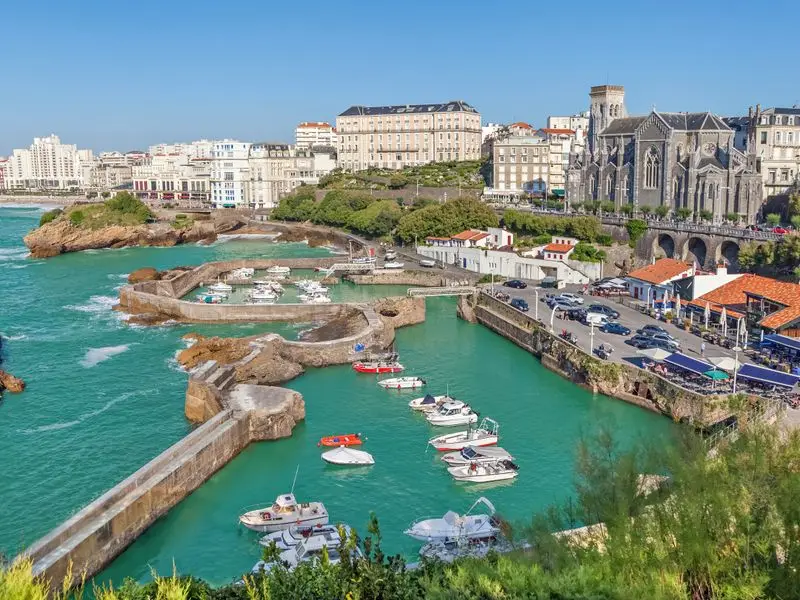 Vue de Biarritz, France