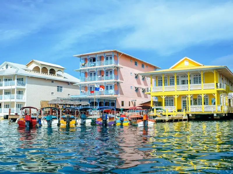 Veduta di Bocas del Toro, Panamá