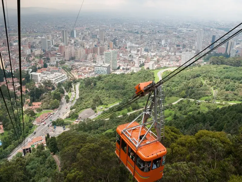 Vista de Bogotá, Colombia