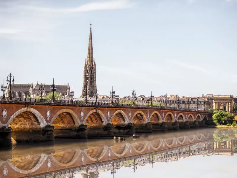 Ansicht von Bordeaux, Frankreich