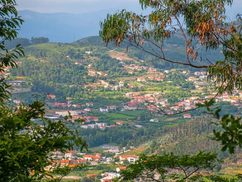 Veduta di Braga, Portogallo