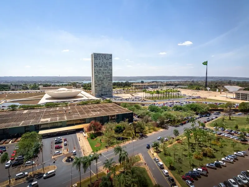 Veduta di Brasilia, Brasile