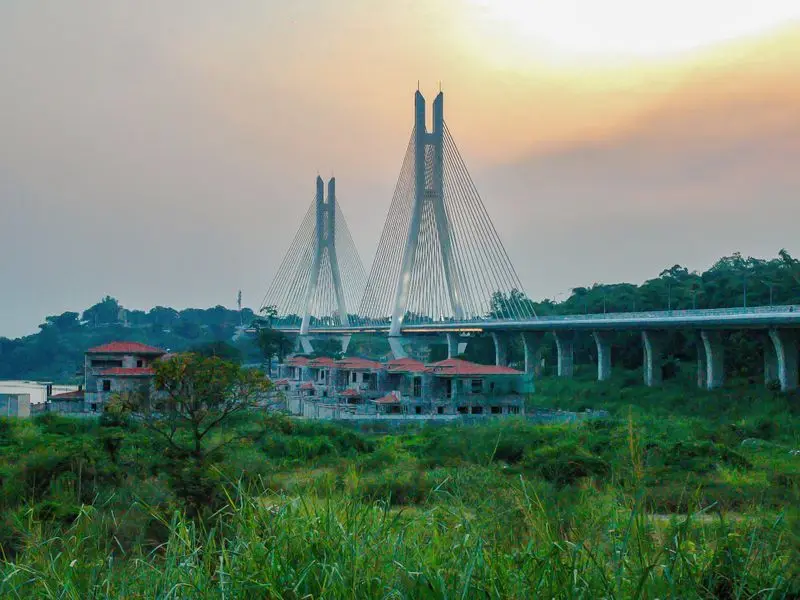 Veduta di Brazzaville, Congo-Brazzaville