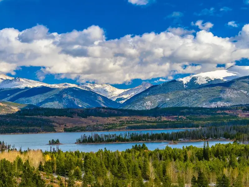 Veduta di Breckenridge, Stati Uniti