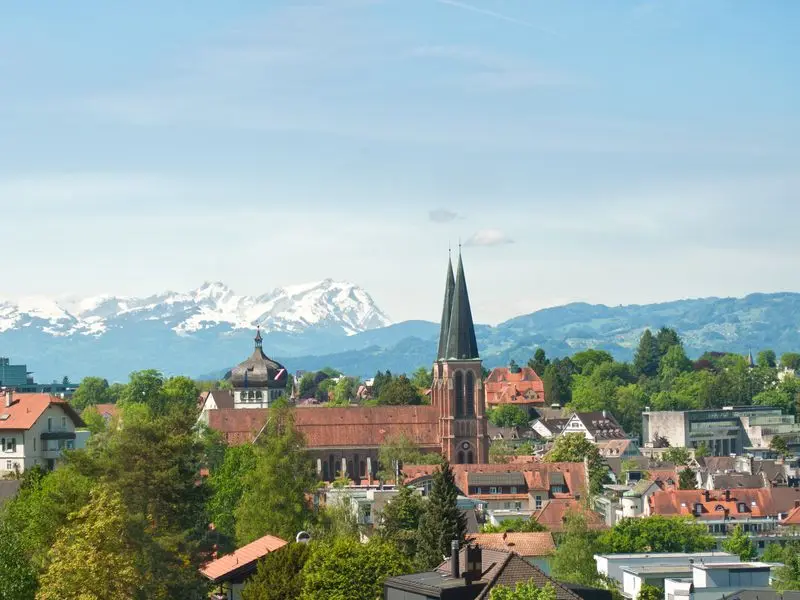 Veduta di Bregenz, Austria