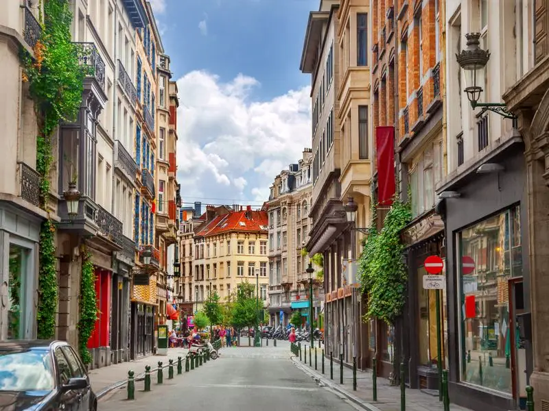 Vista de Bruselas, Bélgica