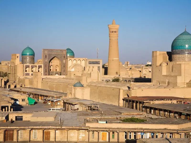 Vue de Boukhara, Ouzbékistan