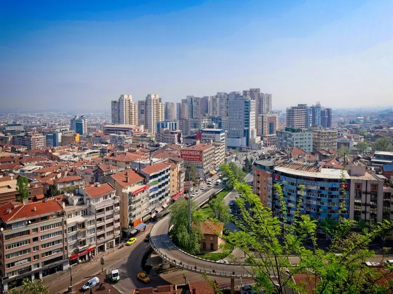 Veduta di Bursa, Turchia
