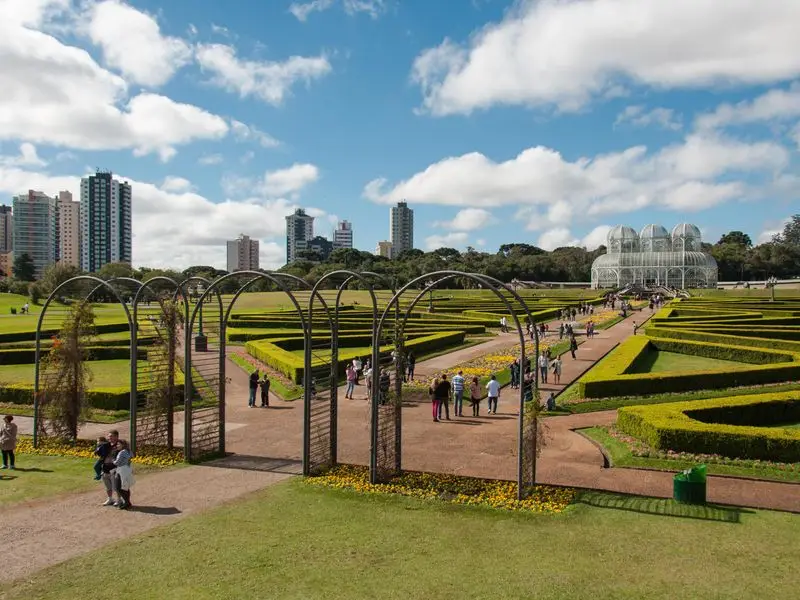 Ansicht von Caldas Novas, Brasilien