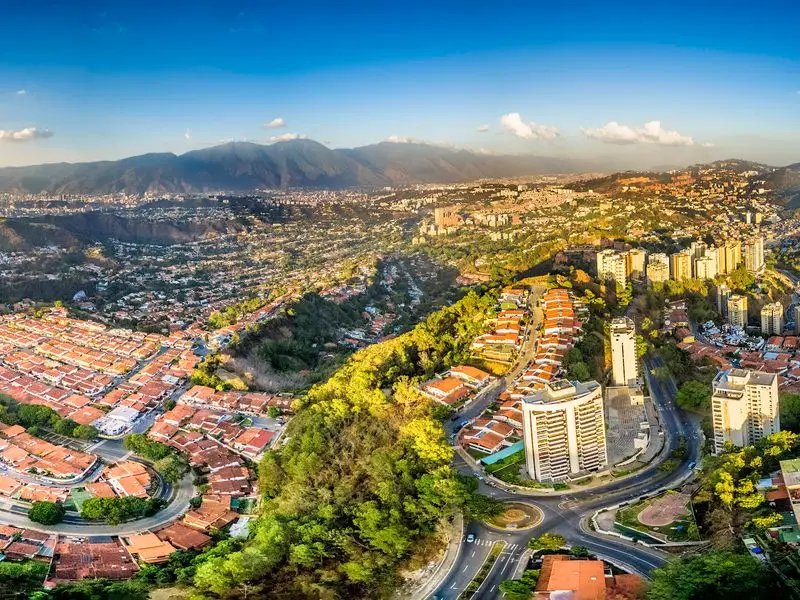 Veduta di Caracas, Venezuela