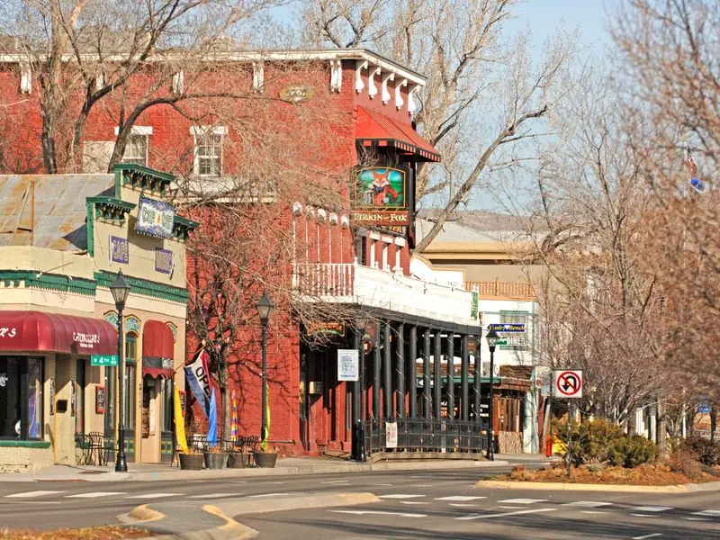 Veduta di Carson City, Stati Uniti