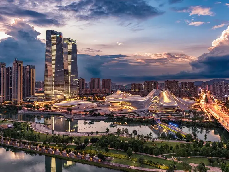 View of Changsha, China