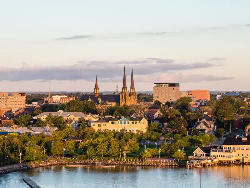View of Charlottetown, Canada