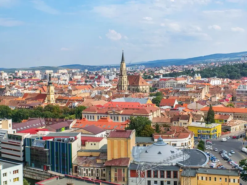 Veduta di Cluj-Napoca, Romania