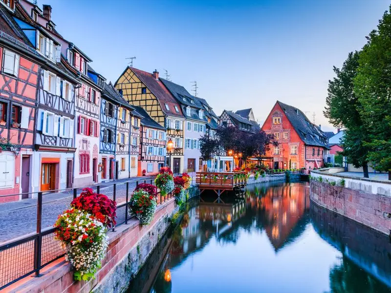 Ansicht von Colmar, Frankreich
