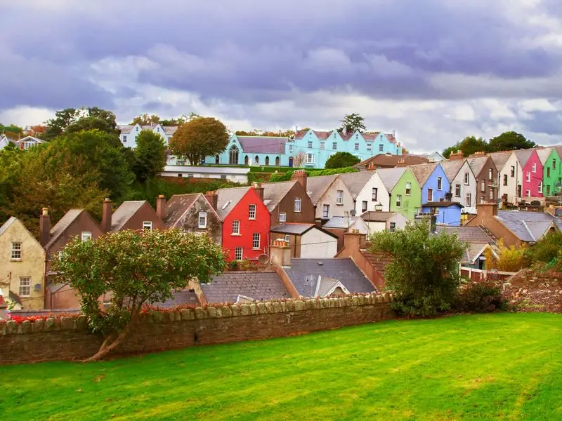 منظر لمدينة كورك، أيرلندا