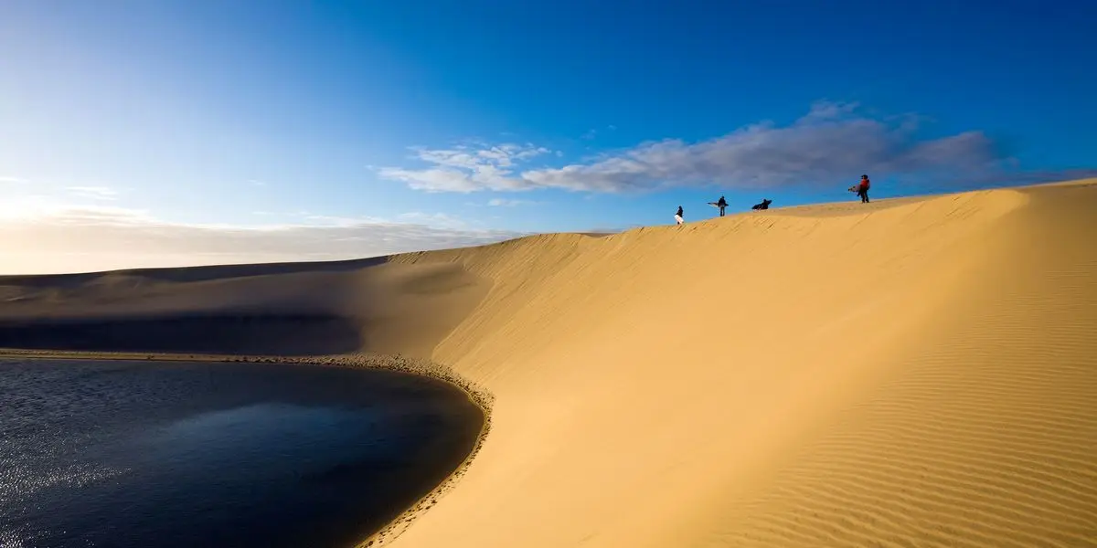 View of Dakhla, Morocco