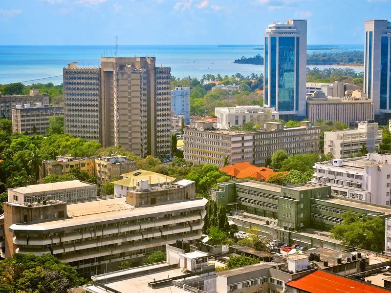 View of Dar Es Salaam, Tanzania
