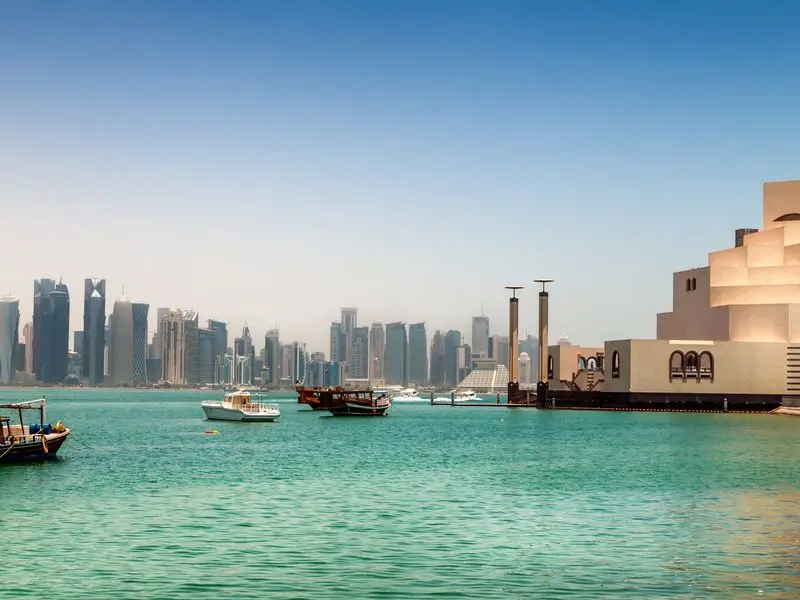 Veduta di Doha, Qatar