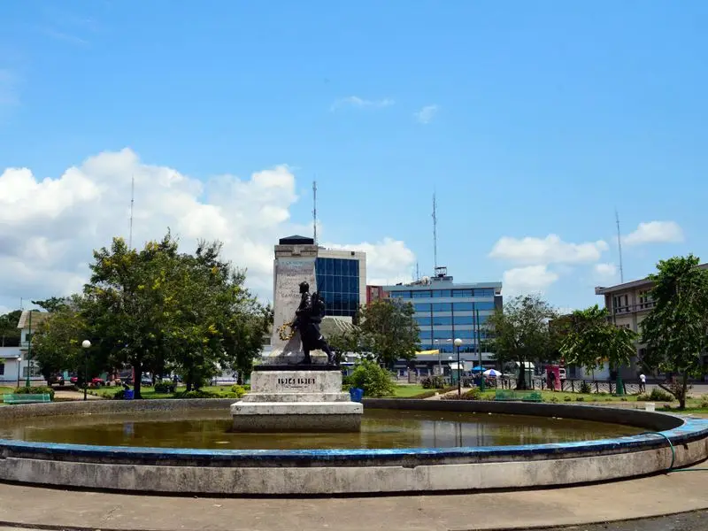 Ansicht von Douala, Kamerun