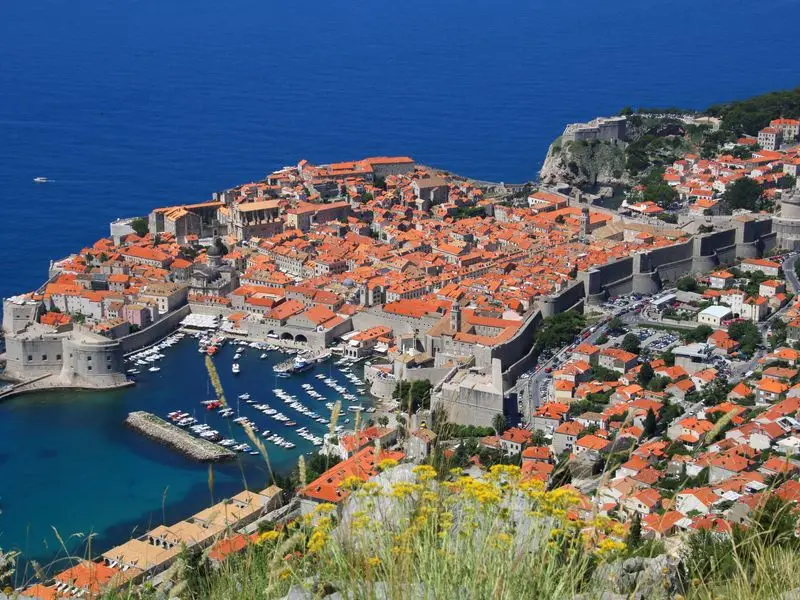 View of Dubrovnik, Croatia