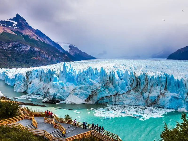 Vista de El Calafate, Argentina
