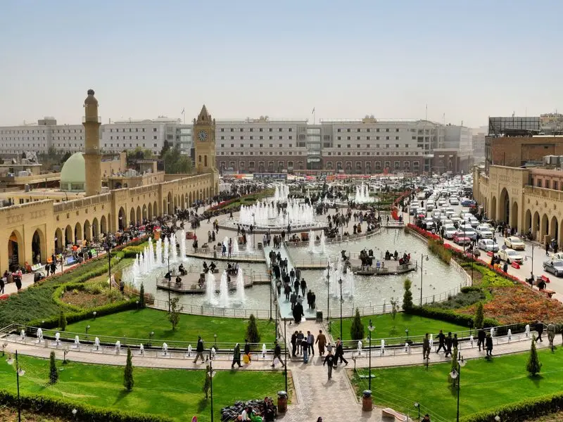 Ansicht von Erbil, Irak