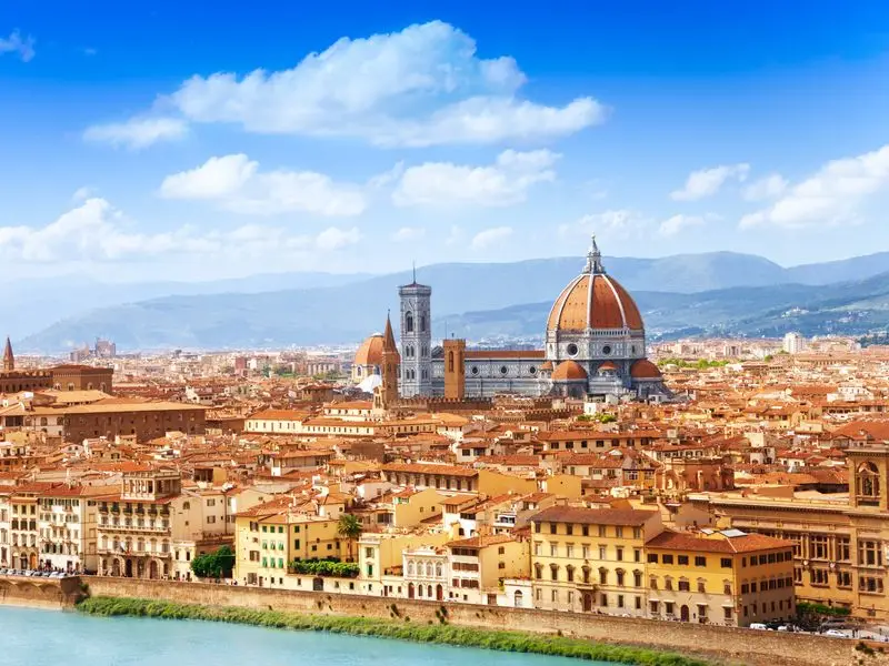 Veduta di Firenze, Italia