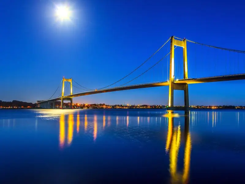 Vue de Fredericia, Danemark