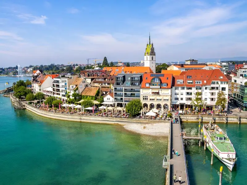 View of Friedrichshafen, Germany