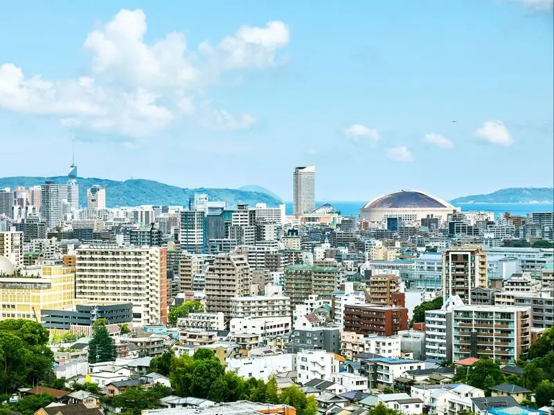 Fukuoka, Japonya görünümü