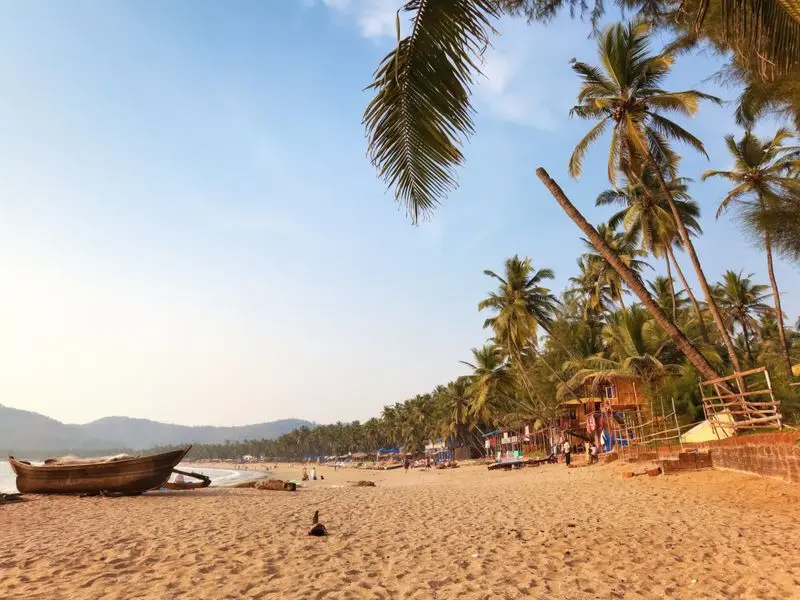 Ansicht von Goa, Indien