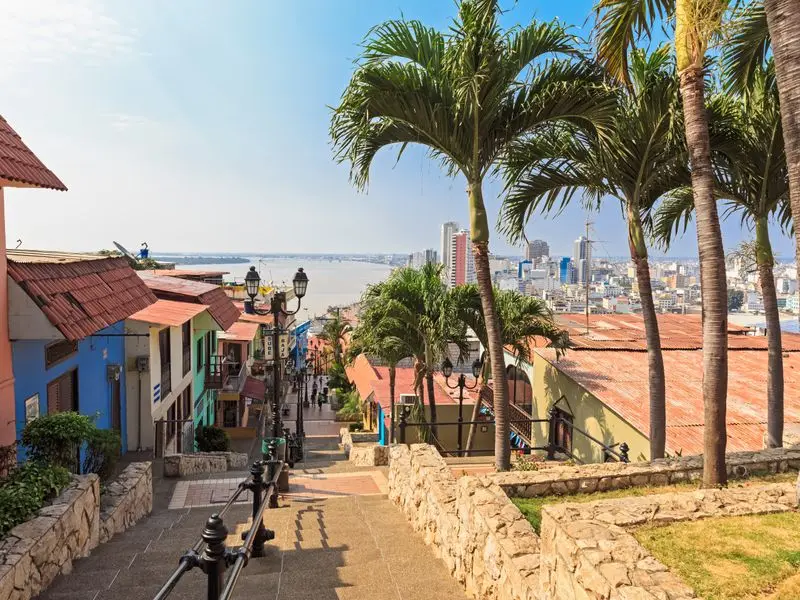 Veduta di Guayaquil, Ecuador