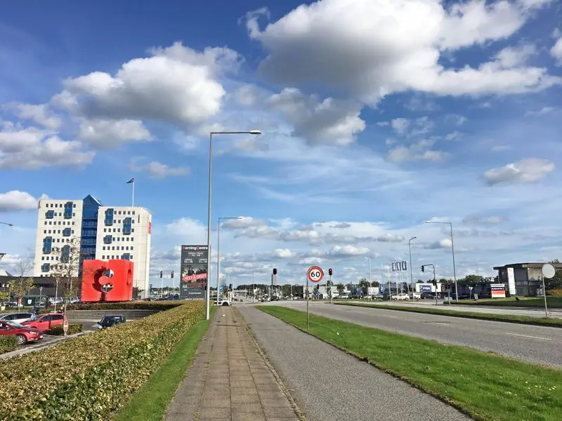 Veduta di Herning, Danimarca