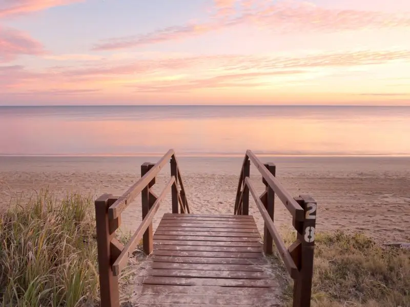 Ansicht von Hervey Bay, Australien