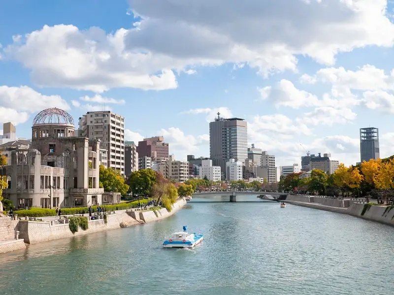 View of Hiroshima, Japan