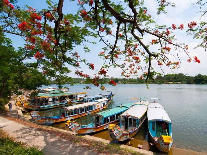 Veduta di Hue, Vietnam