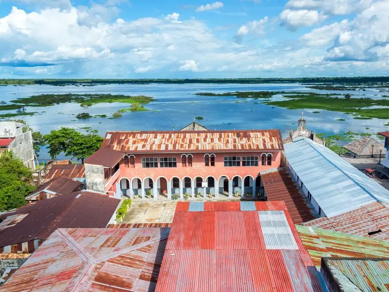 Vue de Iquitos, Pérou