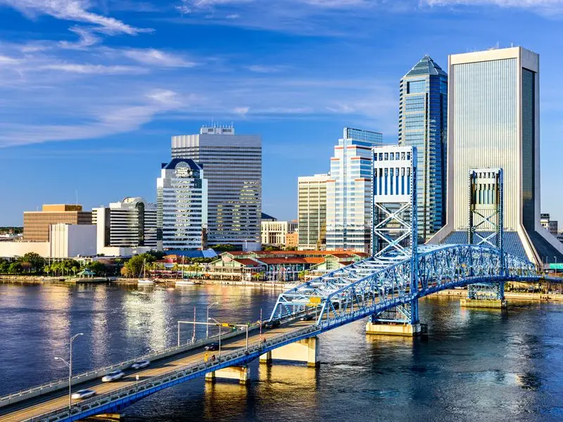 Vista de Jacksonville, Estados Unidos